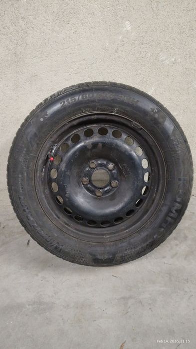 Гума +джанта за  Ford S-max  и Galaxy. 

215/60/16 размер гума, с разс