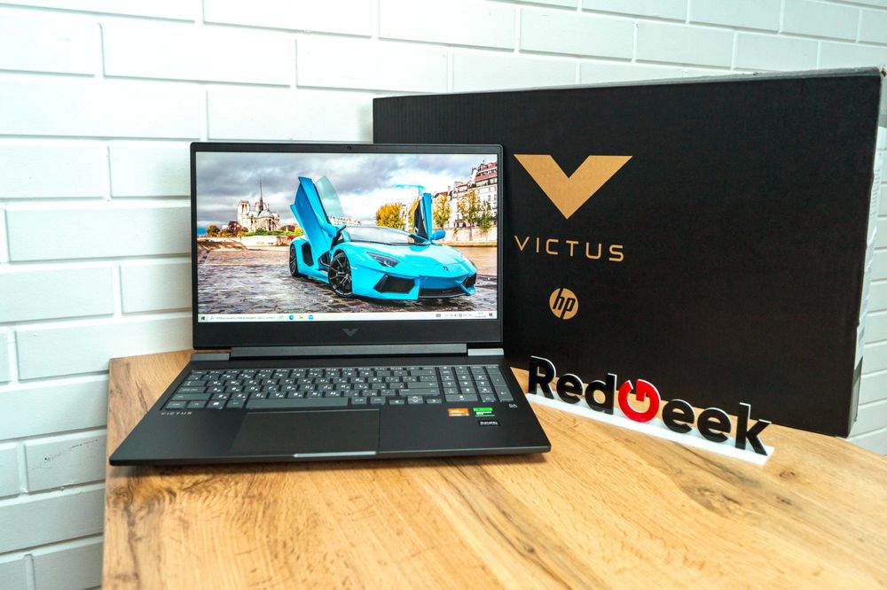HP Victus 15-FB0XCX Ryzen 5 5600H Radeon Graphics SSD 500GB Red Geek