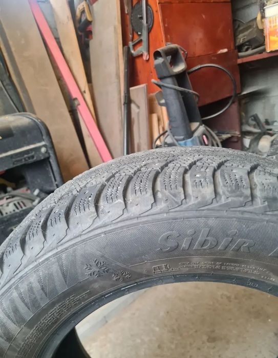 Две шины зимние.