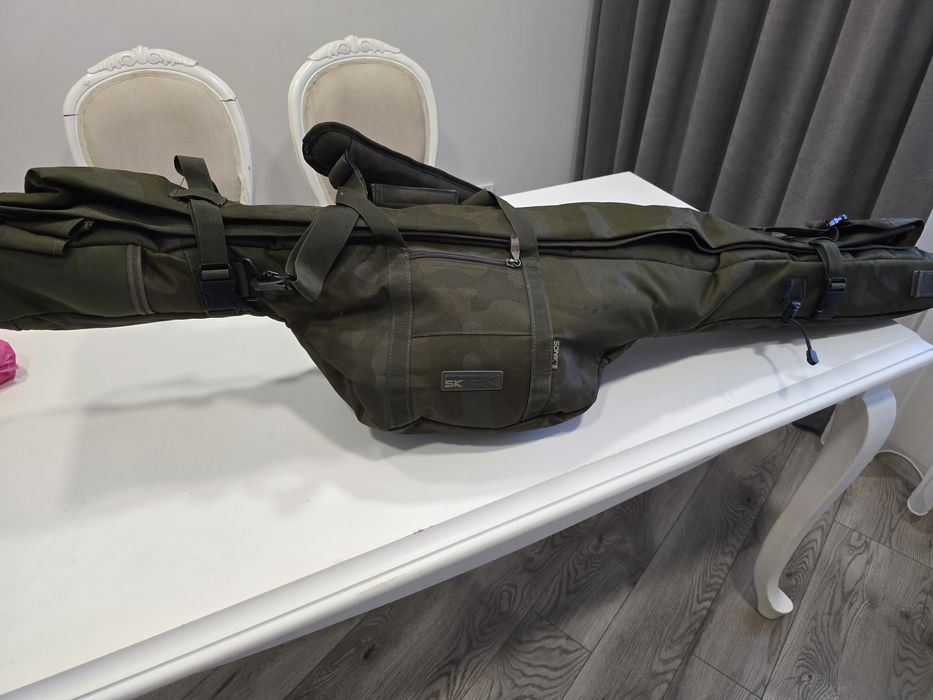 Компкект Шаранджийски пръчки 10фт с макъри и калъф нови Соник