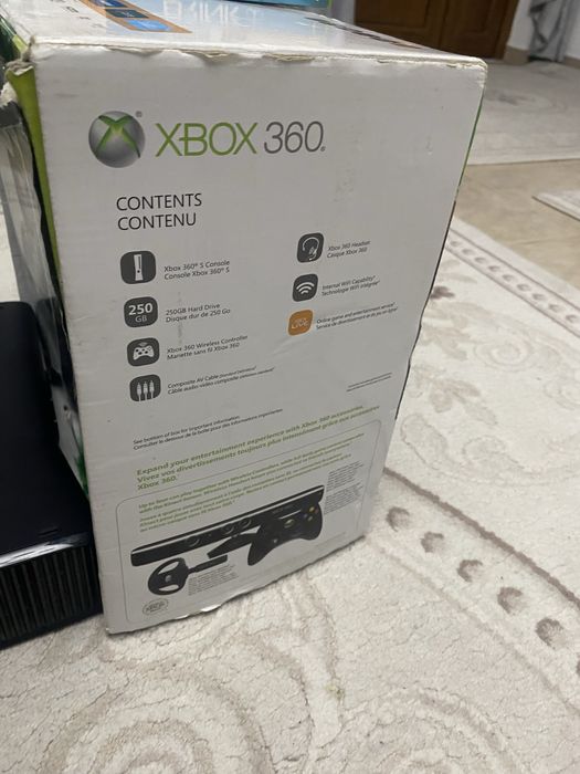 Xbox 360 slim nou cu cutie