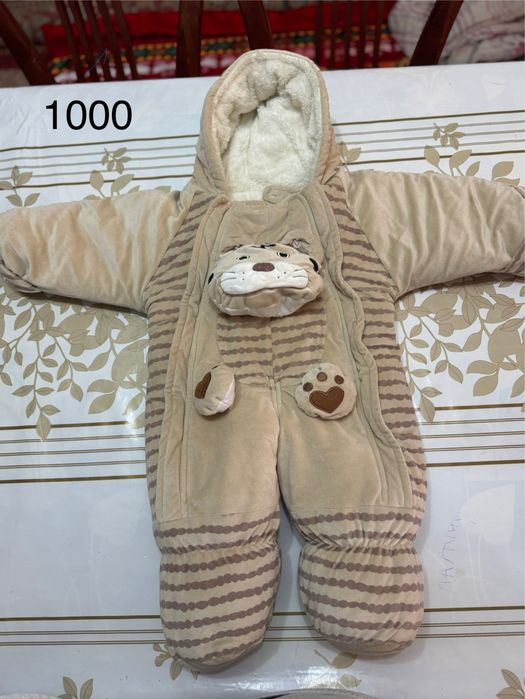 Комбинезоны зимние осенние для новорожденных