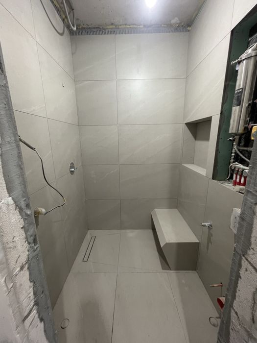 Кафельщик санузел под ключ