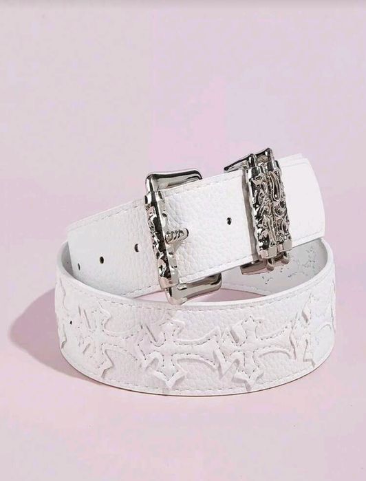Curea Alba Chrome Hearts 105 cm
