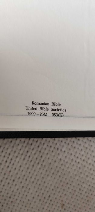 carte carti BIBLIA vechiul si noul testament 1999 ca noua