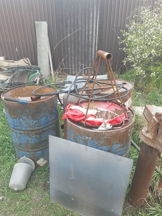 Бочка металическая