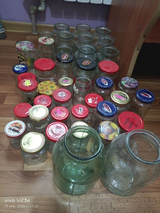 Банки стеклянные