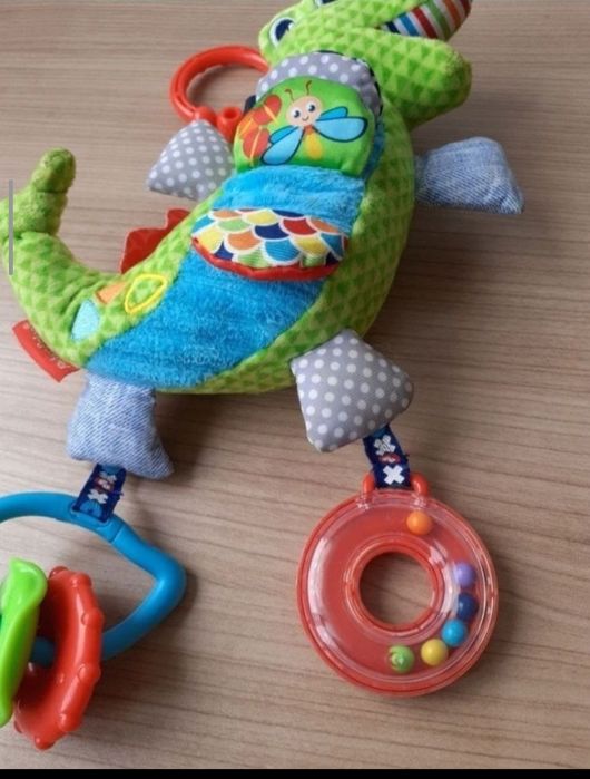 Jucarie bebe plus crocodil fisher price ca nou joc copil