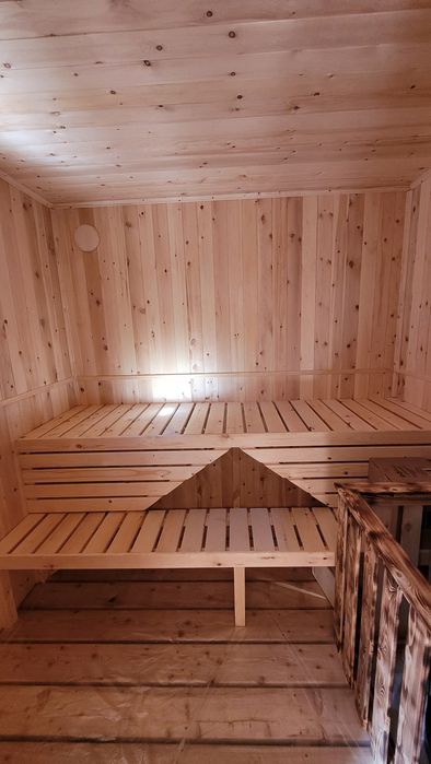 Баня на три отделения, баня на участок полностью готова к использовани