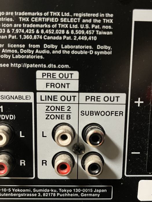 Onkyo TX-NR 696 7.2/Atmos/Spotify/Airplay/Bluetooth/4k/wifi/usb etc.