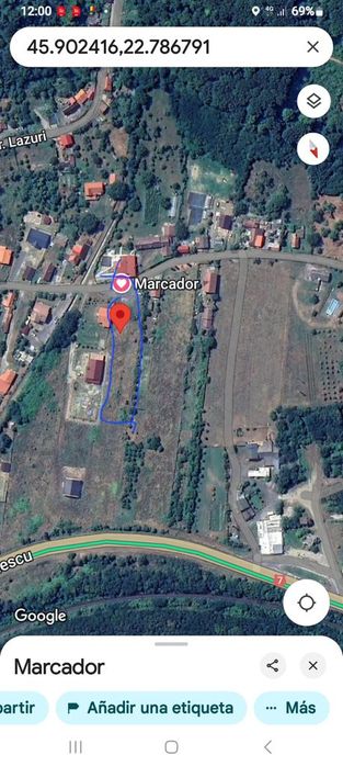 De vanzare teren, zona Vetel