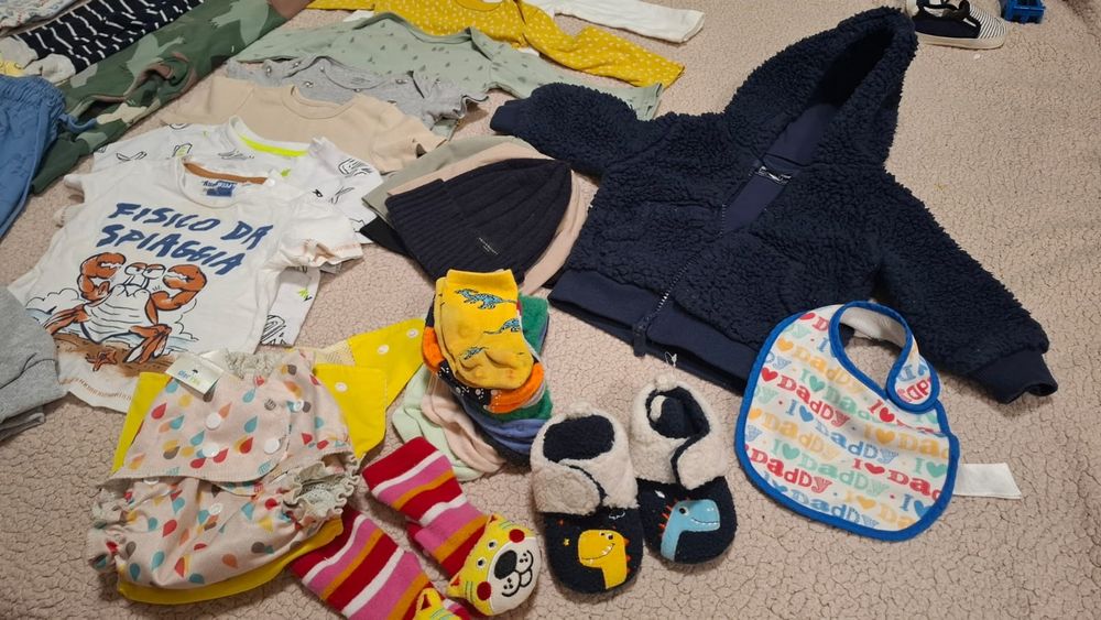 Пакет одежды на мальчика от 4мес.