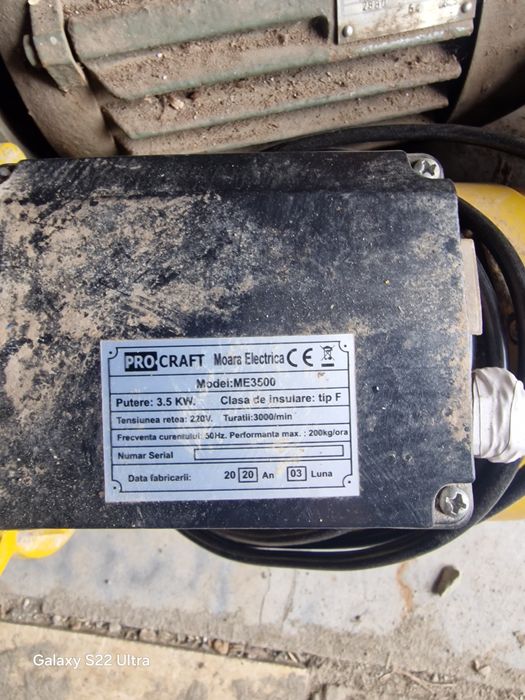 Vând echilibrator de greutate și motoare electrice
