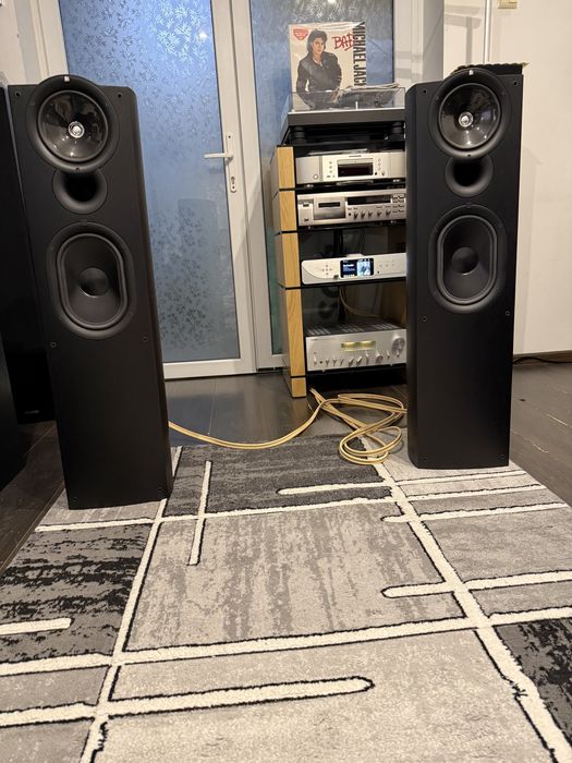 Boxe KEF Q7,175W,Difz De Bas De 22Cm,Made In England,Sunet De Vis