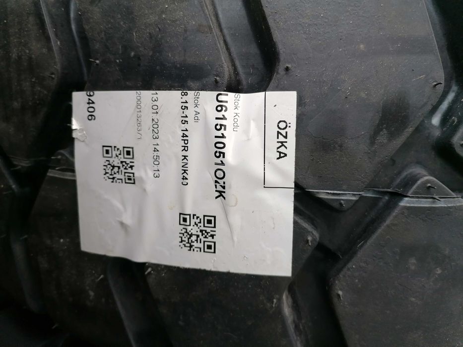 Anvelopa industriala Ozka  8.15-15, (28x9) 14 Pliuri