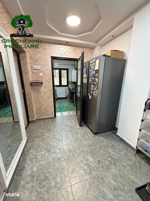 Apartament 3 camere, renovat si MOBILAT, parter, FARA RISC, Podu Ros