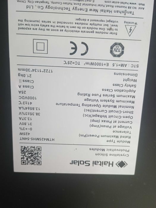 8 panouri fotovoltaice
