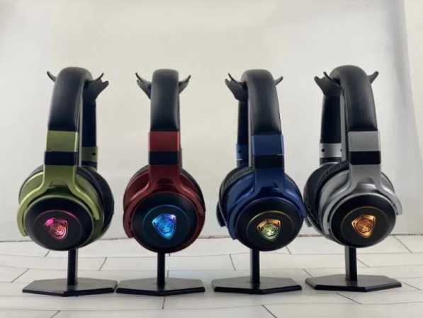 Безжични геймърски слушалки J20 – Bluetooth, с микрофон и LED светлини