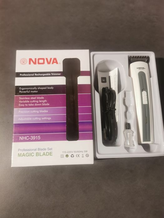 Mașină de tuns barbă și părul. , cu acumulator.