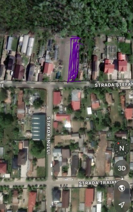 Teren intravilan 924 mp de vânzare în Afumați, Ilfov