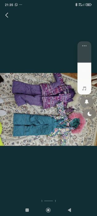 Комбинезоны и куртка для девочек