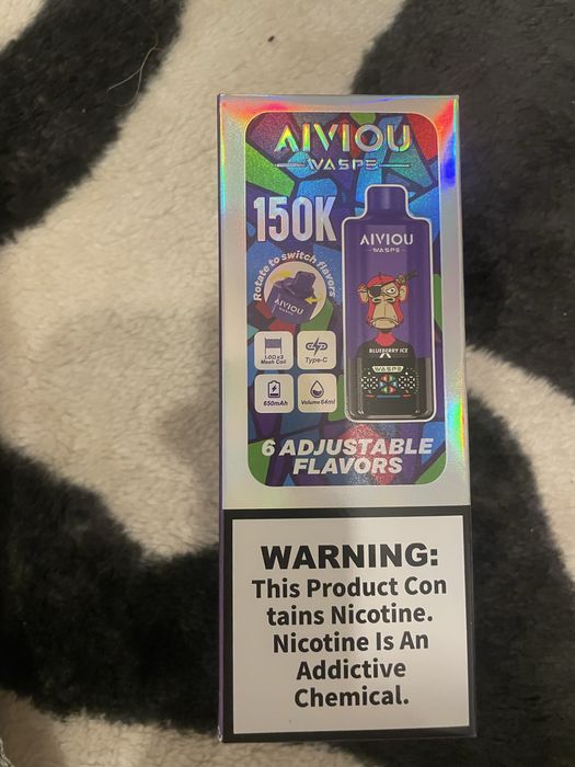 Vape 150k Pufuri cu 6 Arome  + Ecran Inteligent