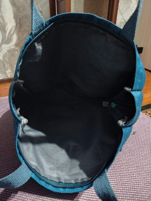 Сумка KEKEMI, голубая, вместительная