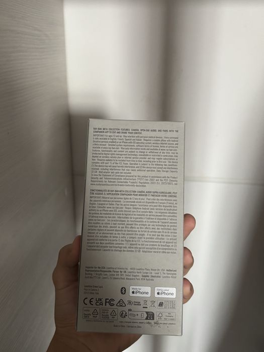 Ray-Ben Meta очки Оригинал