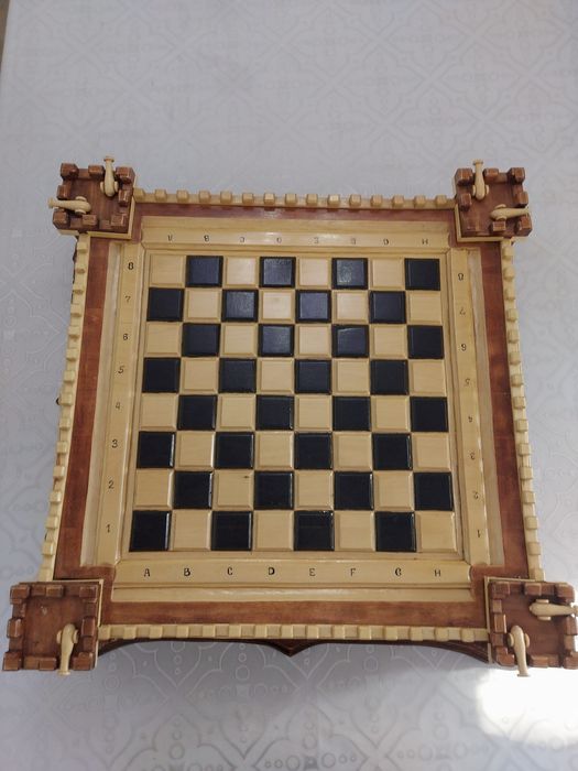 Шахматы дерево ручная работа
