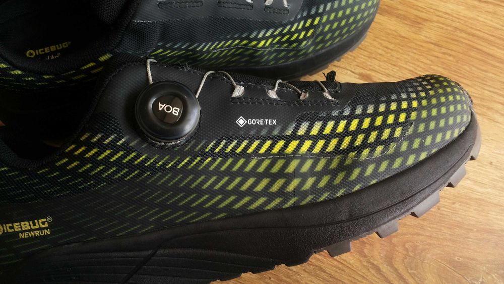 ICEBUG NEW RUN M BUGrip GTX BOA GORE-TEX Shoes EUR 43 / UK 9 маратонки за планинско бягане - 305