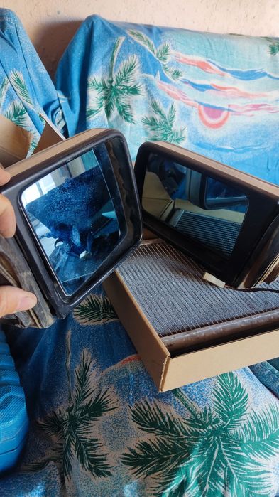 Лапухи, потенциометр, зеркало