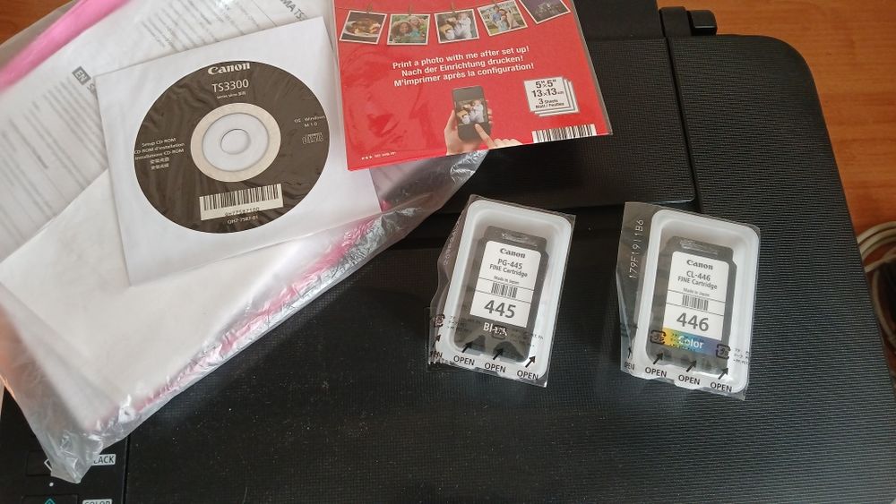 Принтер Мфу струйное canon TS3340 новый