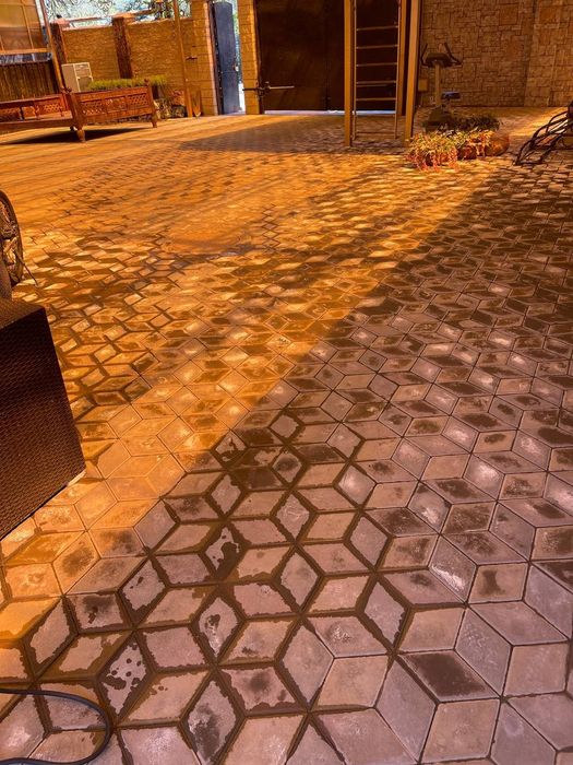 Мойка брусчатки с оборудованием