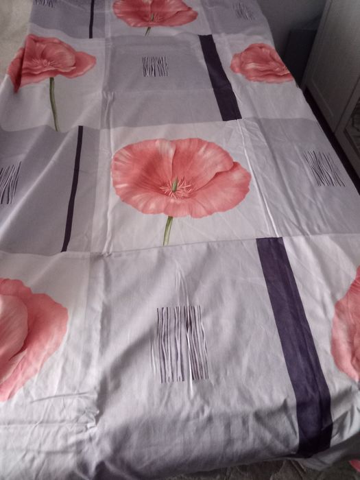 Спален комплект, чаршаф с калъфка 220 / 155см Мако сатен нов