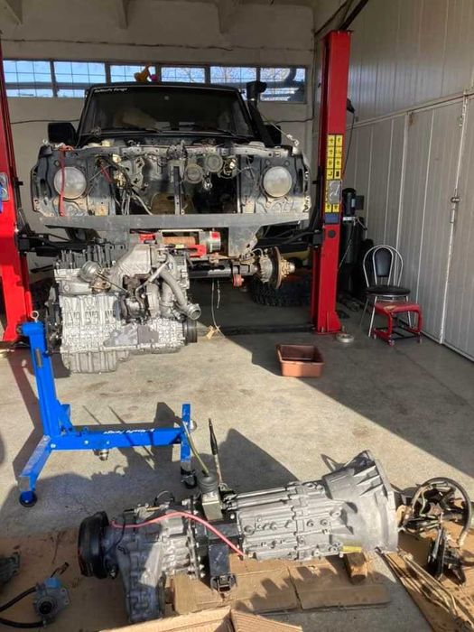 Преходен фланец скоростна кутия бмв GS6-53DZ за раздатка Nissan Patrol