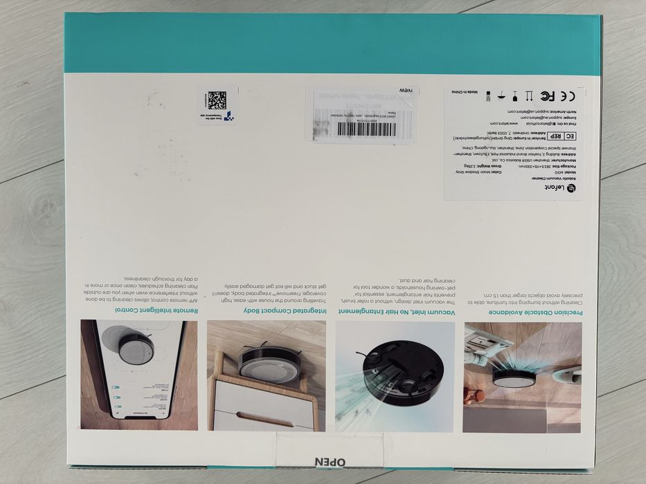 Aspirator robot Lefant M310, evitare obstacole