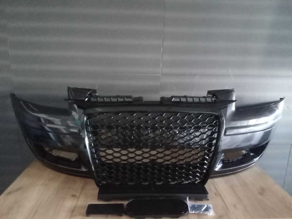 Bara fata, Grila radiator Fagure Audi A3 LZ7L Lava Grey 2005-2008