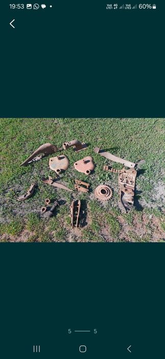 Запчасти от косилки.