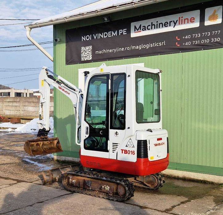 miniexcavator Takeuchi TB016