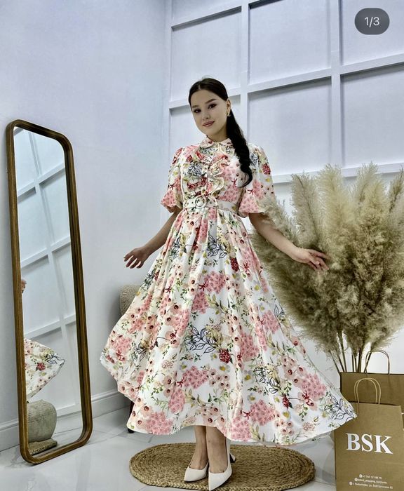 платье нежное