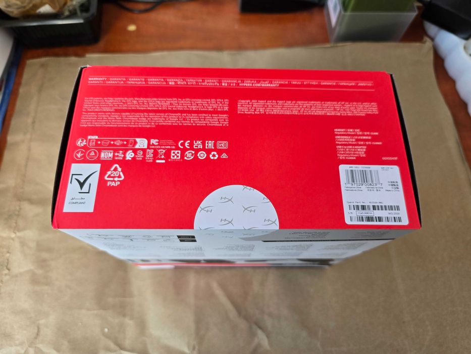 Чисто нови HyperX Cloud III Геймърски слушалки, Запечатани