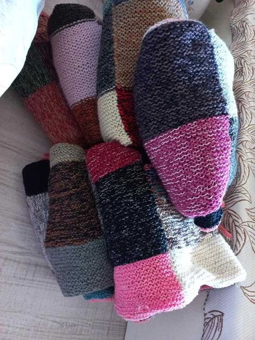 Ръчно плетени меки винтидж оделала