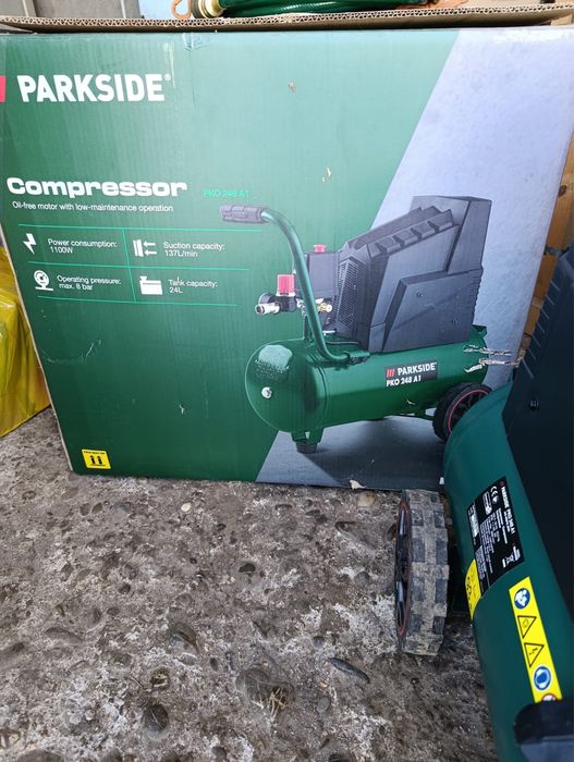 Compresor aer comprimat Parkside
