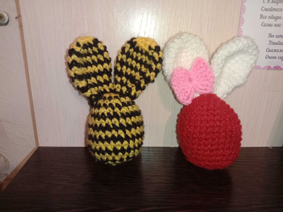 игрушки вязанные