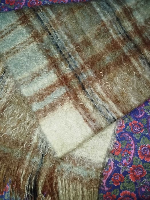 Шарф шерстяной, тёплый