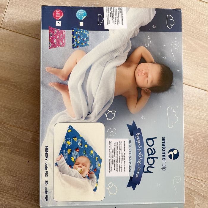 Ортопедична-анатомична възглавница за бебе над 9 месеца