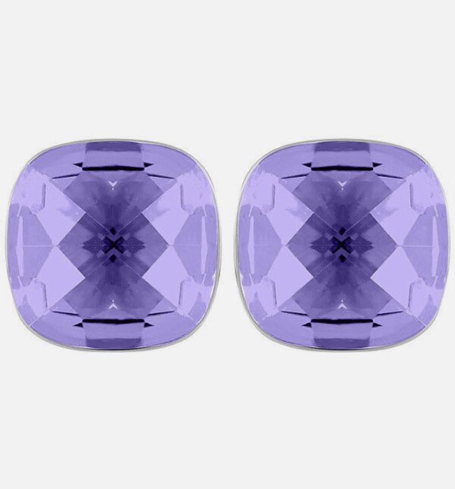 Обеци Swarovski /  Warren James 9ct