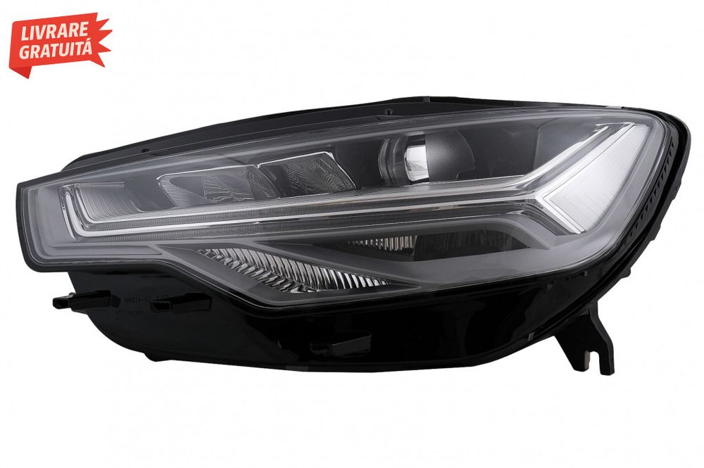 Faruri Full LED Audi A6 4G C7 (2011-2014) Facelift Design conversie de