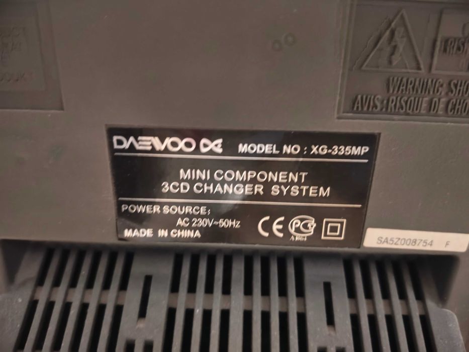 Музыкальный центр DAEWOO