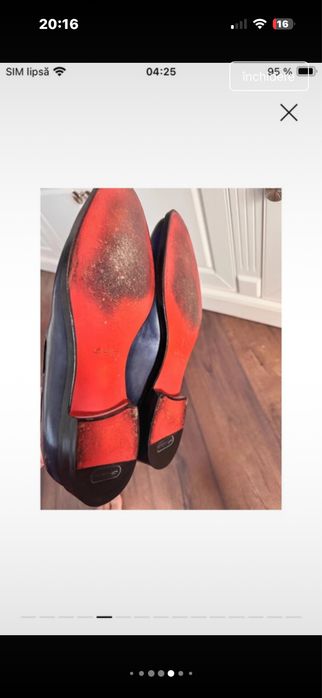Pantofi Santoni superbi